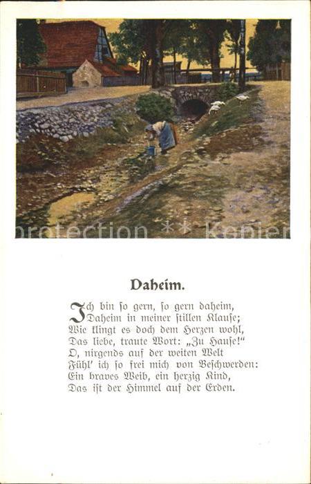 Liederkarte Daheim