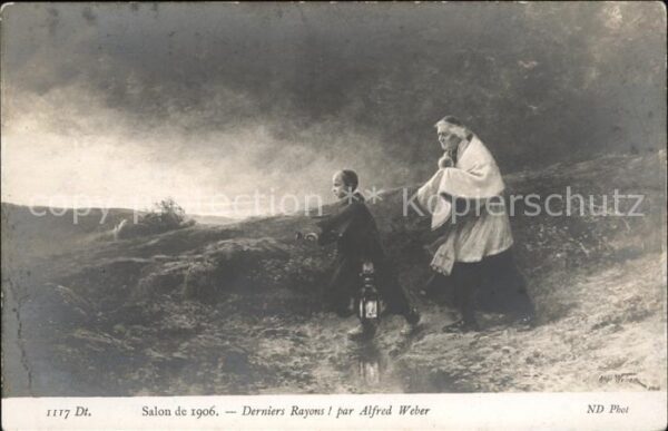 Verlag Salon de 1906 Derniers Rayons Alfred Weber Nr. 1