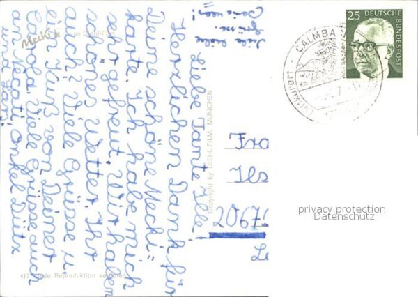 Mecki Nr. 417 Telefon Anruf anrufen Blumen Rosen – Bild 2