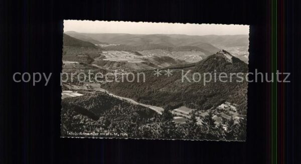Annweiler Trifels Totalansicht