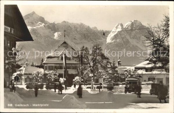 Garmisch-Partenkirchen Marktplatz