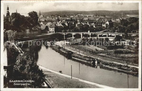 Saarbruecken Saarpartie Brücke