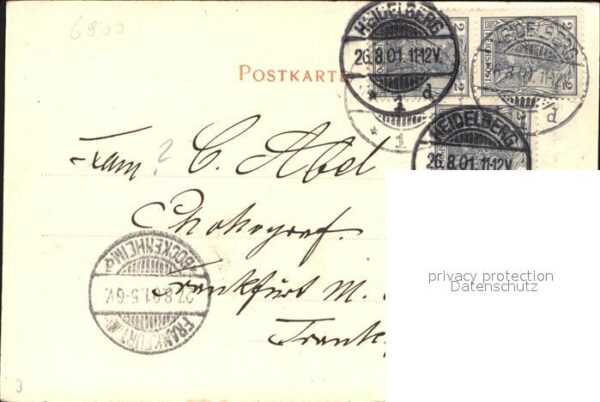 Heidelberg Neckar Der Königstuhl – Bild 2