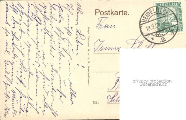 Heidelberg Neckar Stadtblick – Bild 2