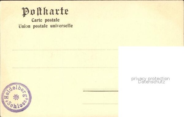 Heidelberg Neckar Schloss Elisabethenthor – Bild 2