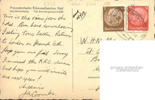 Heidelberg Neckar Blick ins Neckartal – Bild 2