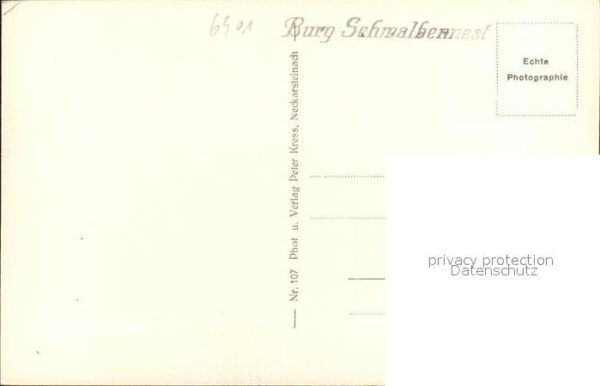Neckarsteinach Burg Schwalbennest Schadeck – Bild 2