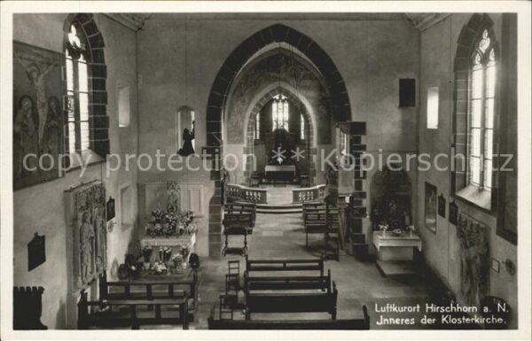 Hirschhorn Neckar Klosterkirche Inneres