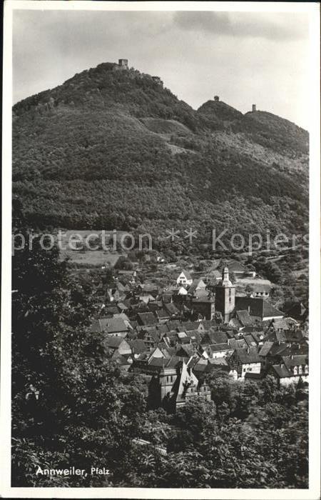 Annweiler Trifels Ortsblick