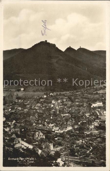 Annweiler Trifels Totalansicht