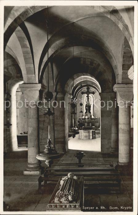 Speyer Rhein Dom Krypta