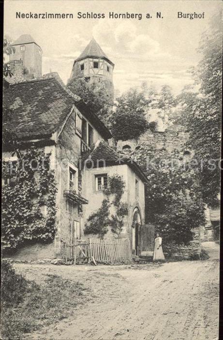 Neckarzimmern Schloss Hornberg Burghof