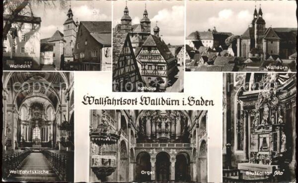 Wallduern Teilansichten Rathaus Wallfahrtskirche