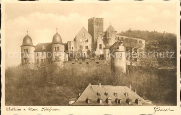 Wertheim Main Schlossruine