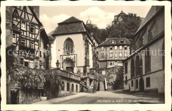 Wertheim Main An der Kilianskapelle