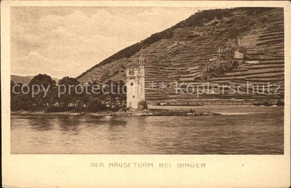 Bingen Rhein Mäuseturm