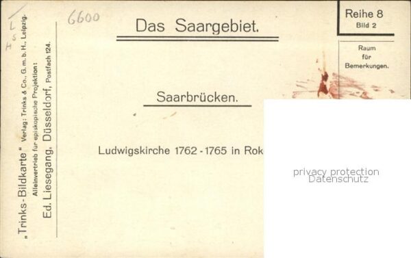 Saarbruecken Ludwigskirche – Bild 2