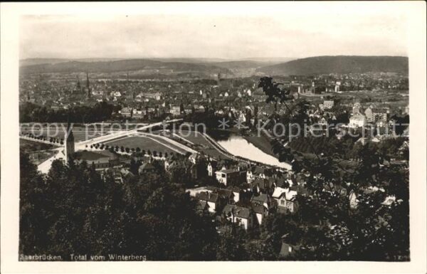 Saarbruecken Total vom Winterberg
