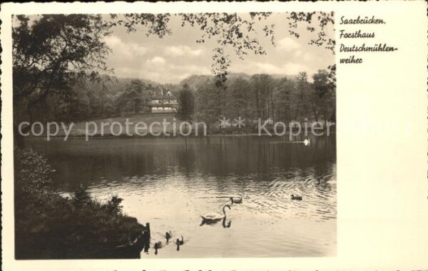 Saarbruecken Forsthaus Deutschmühlenweiher