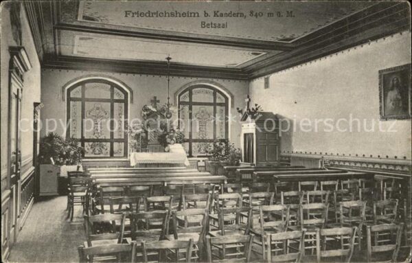Friedrichsheim Rehaklinik Malsburg-Marze Friedrichsheim Betsaal