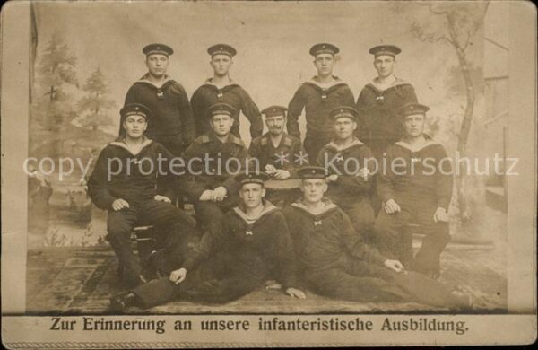 Wilhelmshaven Gruppenfoto Marine Infanteristen