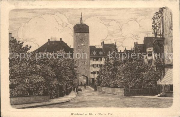 Waldshut Tiengen Rhein Oberes Tor