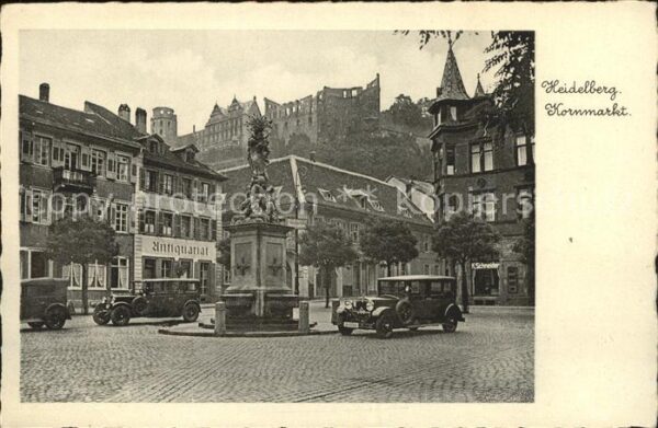 Heidelberg Neckar Kornmarkt