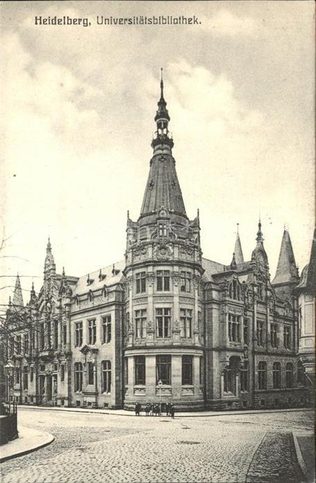 Heidelberg Neckar Universitätsbibliothek