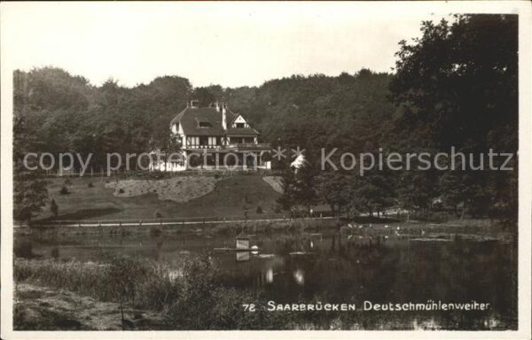 Saarbruecken Deutschmühlenweiher