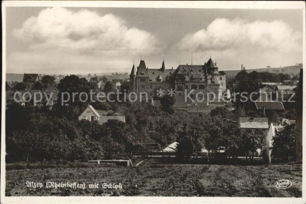 Alzey mit Schloss