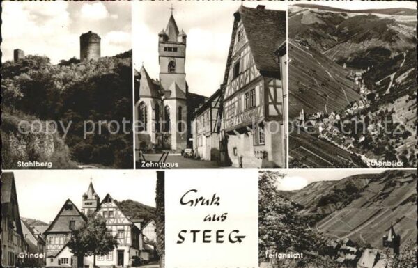 Steeg Bacharach Stahlberg Zehnthaus Schönblick Grindel