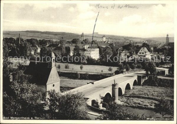 Bad Mergentheim Wolfgangskapelle Brücke