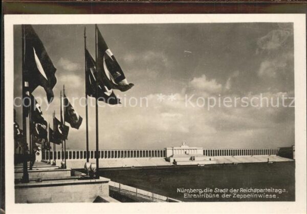 Nuernberg Ehrentribüne der Zeppelinwiese