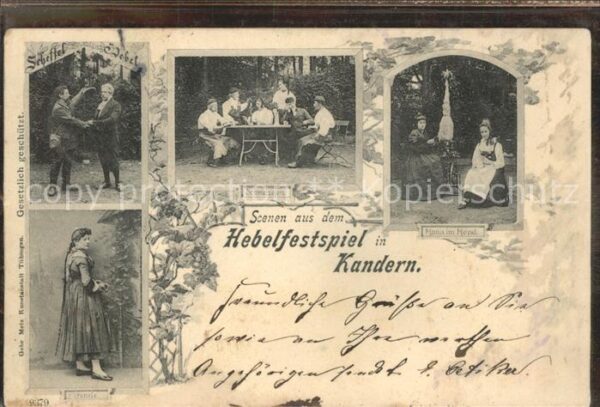 Kandern Szenen aus dem Hebelfestspiel