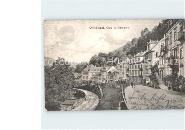 Wildbad Schwarzwald Olgastrasse Kernerstrasse