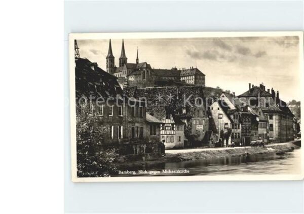 Bamberg Blick gegen Michaelskirche