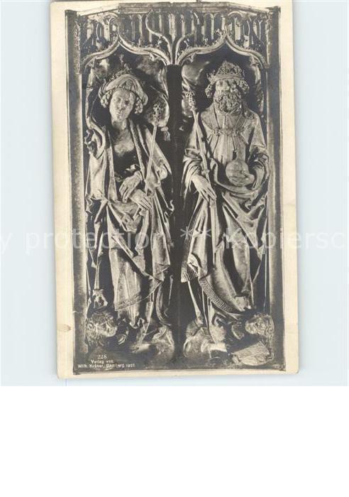 Bamberg Dom Dukplatte Grabmal Kaiser Heinrich K