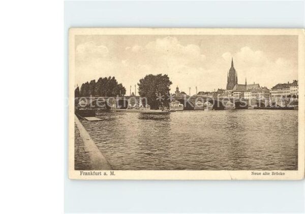 Frankfurt Main Neue alte Brücke