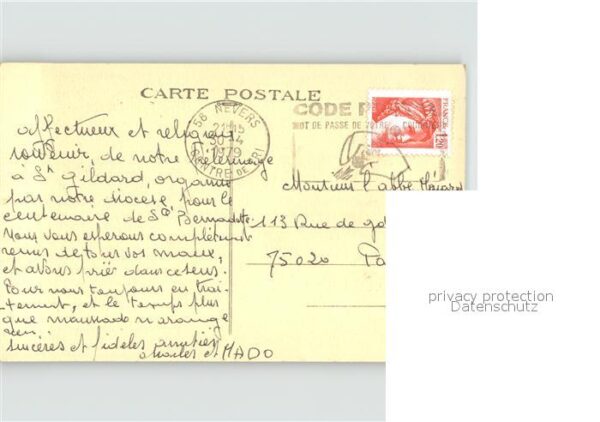Persoenlichkeiten Sainte Bernadette Soubirous Nevers – Bild 2