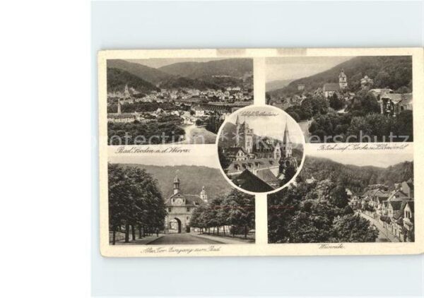 Bad Sooden-Allendorf Altes Tor Weinreihe Kirche Villenvierte