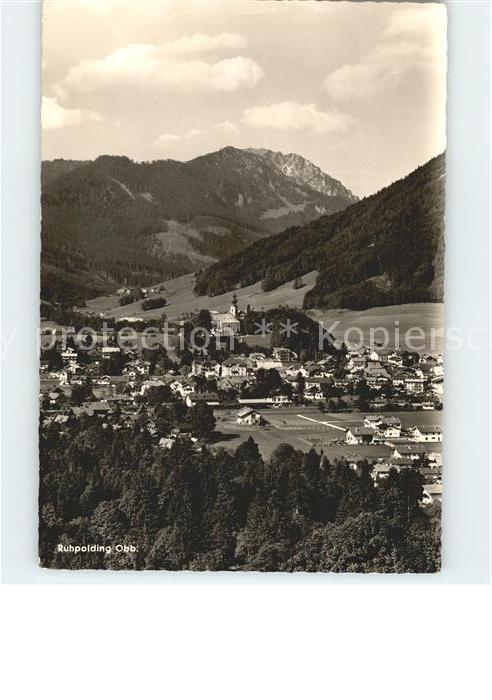 Ruhpolding Panorama Chiemgauer Alpen