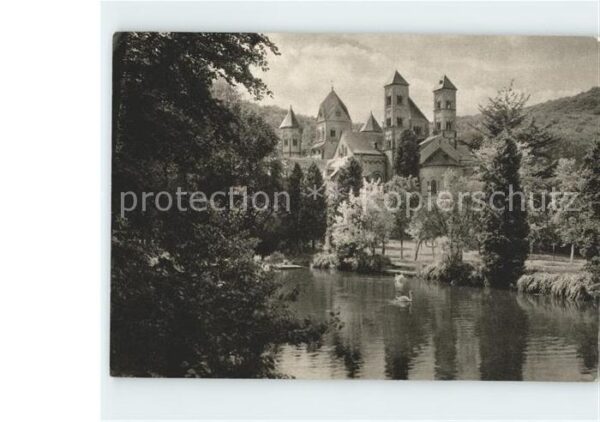 Maria Laach Glees Blick vom Schwanenweiher