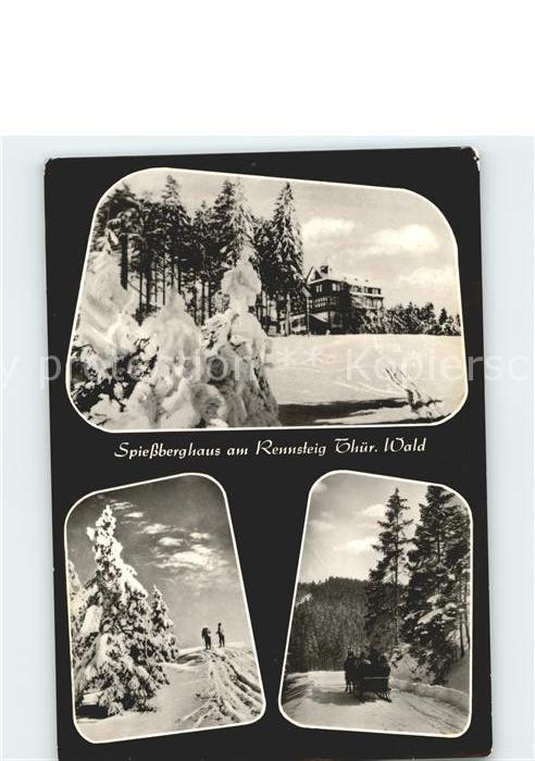 Friedrichroda Spiessberghaus am Rennsteig Wintersport