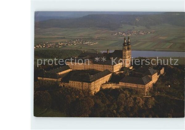 Bad Staffelstein Kloster Banz mit Vierzehnheiligen Wallf