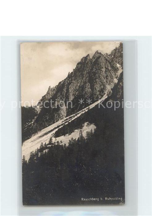 Ruhpolding Rauschberg Chiemgauer Alpen