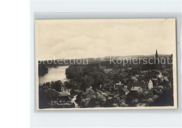 Eutin Panorama Blick vom Wasserturm
