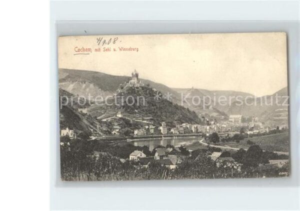 Cochem Mosel mit Sehl und Winneburg