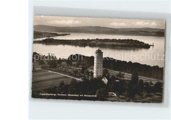 Konstanz Bodensee Jugendherberge mit Mainaublick Fliegera