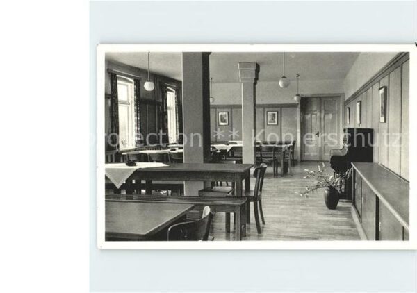 Groemitz Ostseebad Kinderheim Seestern Speisesaal Hamburge