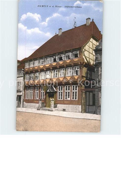 Hameln Weser Stiftsherrnhaus